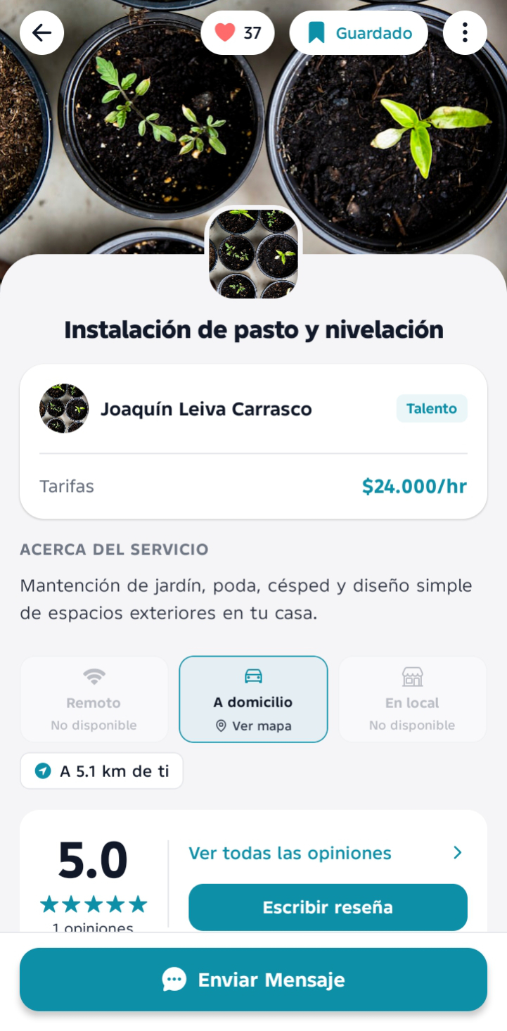 Perfil de servicio