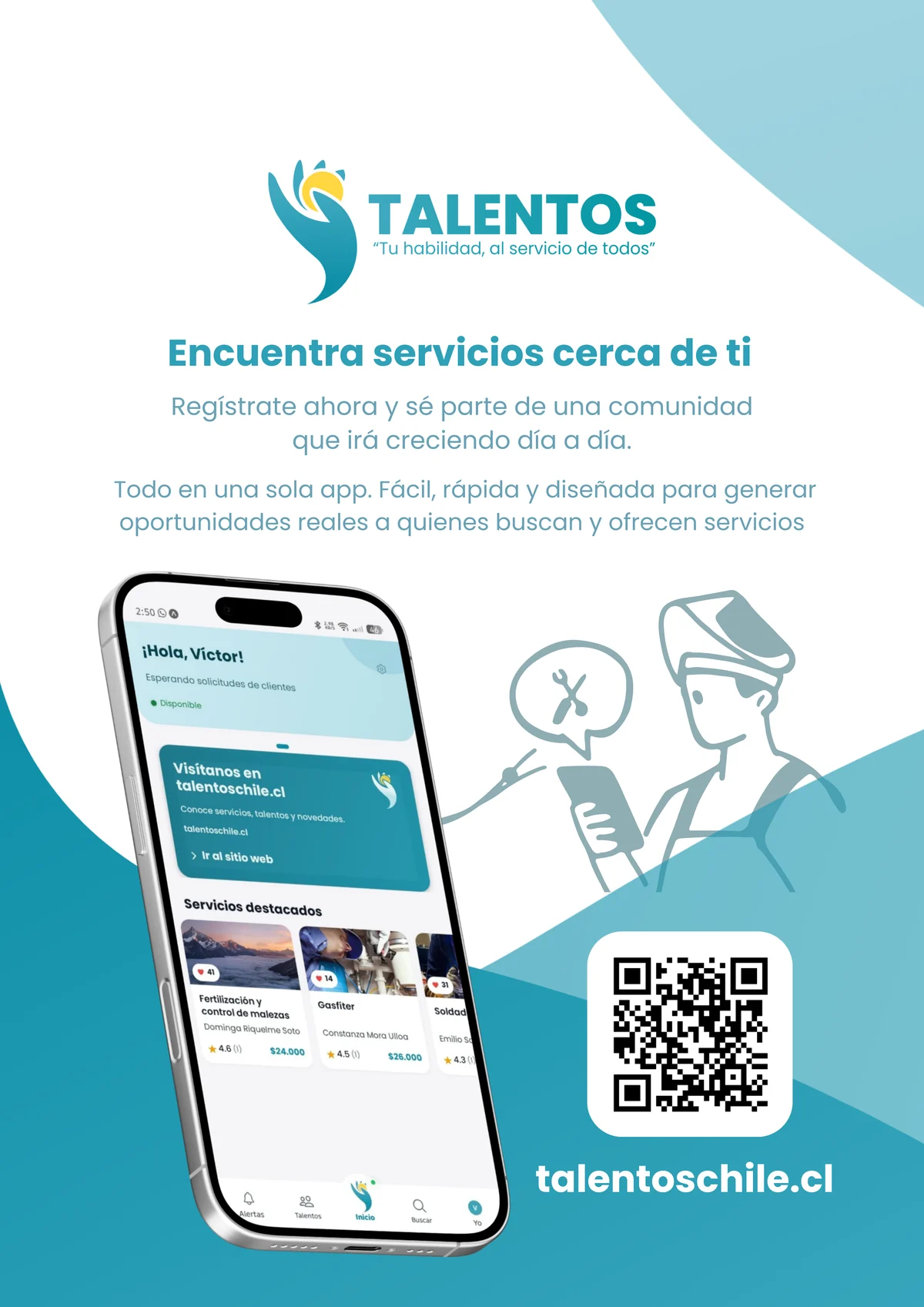 Talentos conecta personas